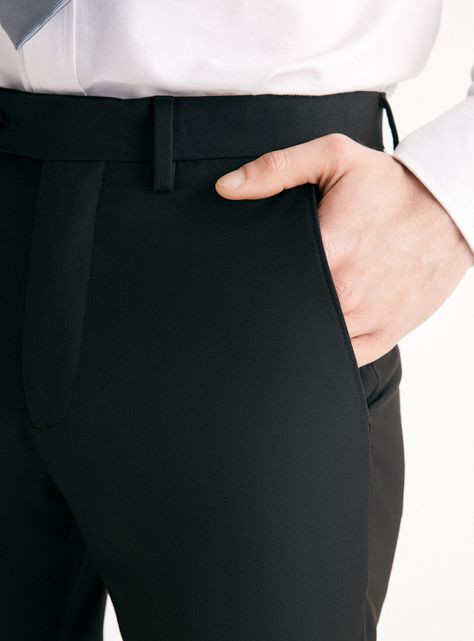 Pantalón de Vestir Lana-2