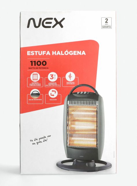 Estufa Halógena HL1200 Gris-5