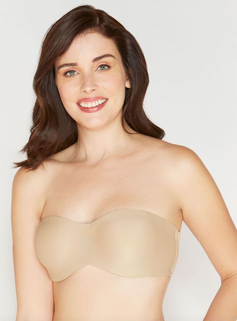 Strapless Minimizer Microfibra Liso Bali Maidenform-0