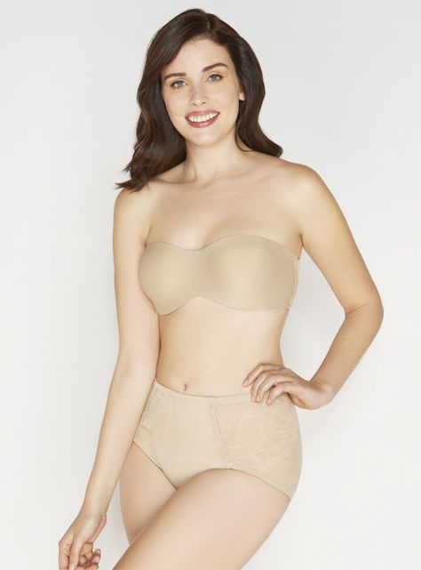 Strapless Minimizer Microfibra Liso Bali Maidenform-2