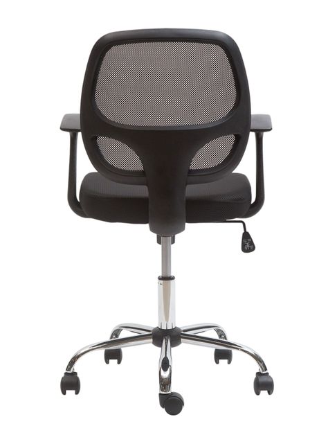 Silla One Sit de Escritorio Genova Reclinable Negro-2
