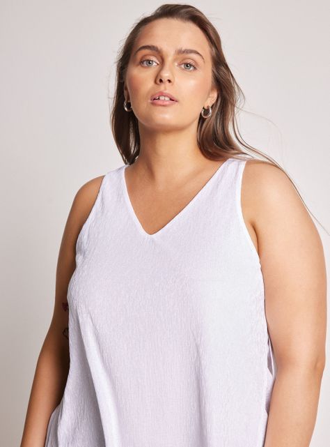 Blusa Doble Capa Texturada Escote V-2