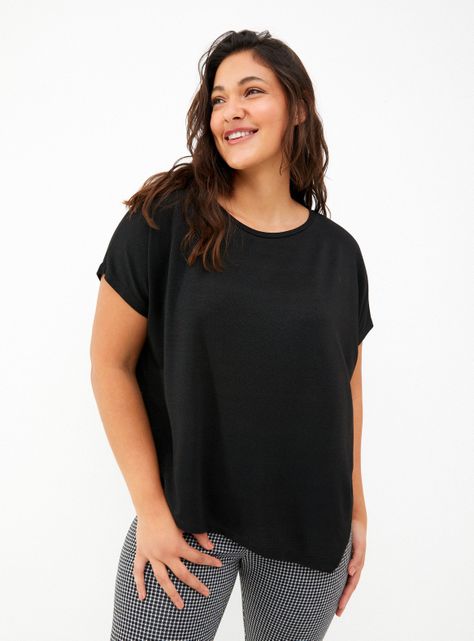 Polera con Brillos y Basta Diagonal en Punta-0