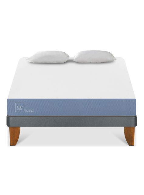 Cama Europea Excellence Full + Almohadas-2