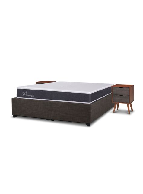 Cama Funcional Space Box Ortopedic 2 Plazas Niger S-T-2