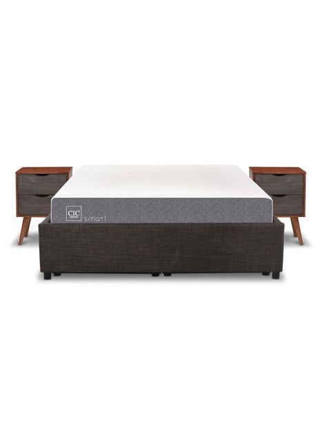Cama Funcional Space Box Smart 2 Plazas Niger S-T-0