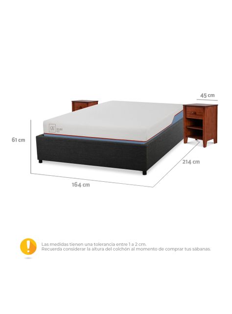 Boxet Excellence Plus 2 Plazas + Velador Torino-1