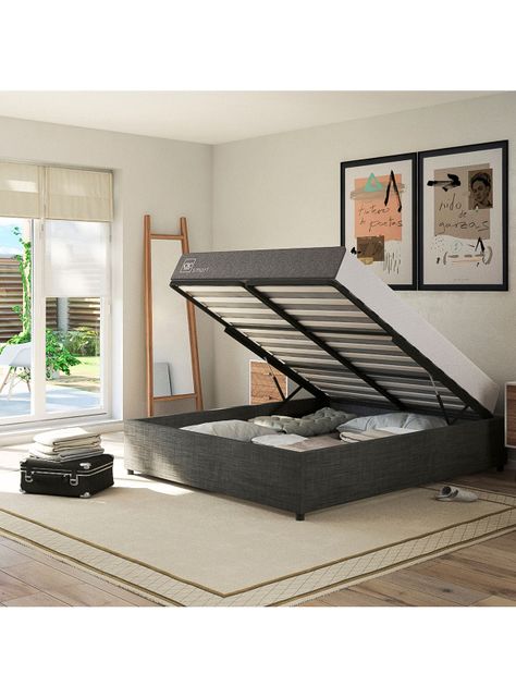 Cama Funcional Space Box Smart 2 Plazas New Torino S-T-4
