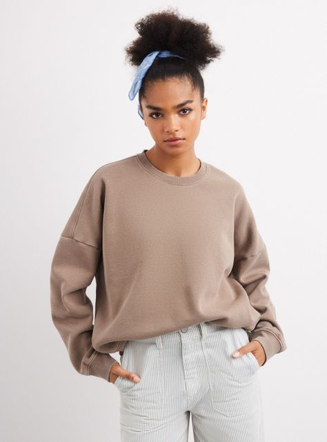 Polerón Crew Neck Básico-0