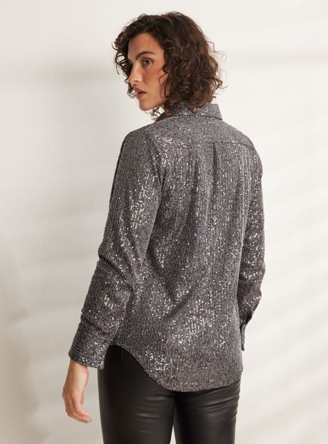 Blusa Lentejuelas Forrada-1