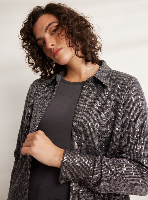 Blusa Lentejuelas Forrada-2