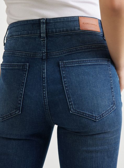 Jeans Skinny Liso Básico-3