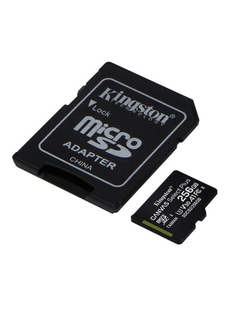 Memoria MicroSD con Adaptador Select Plus 256GB-1