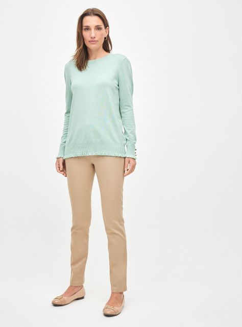 Sweater Detalle Vuelitos En Basta y Puño-3