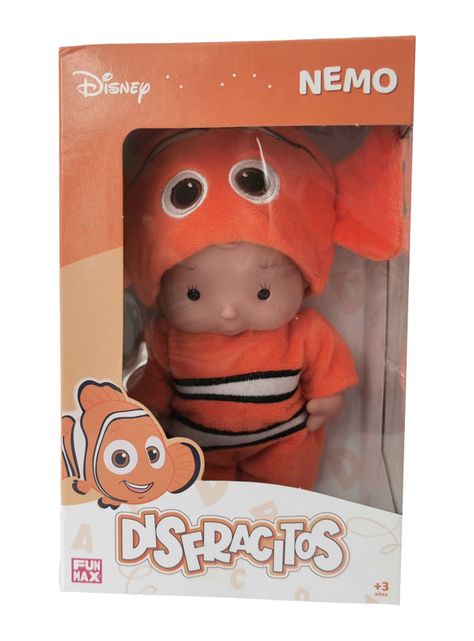 Muñeca Disfracitos Nemo Naranjo-1
