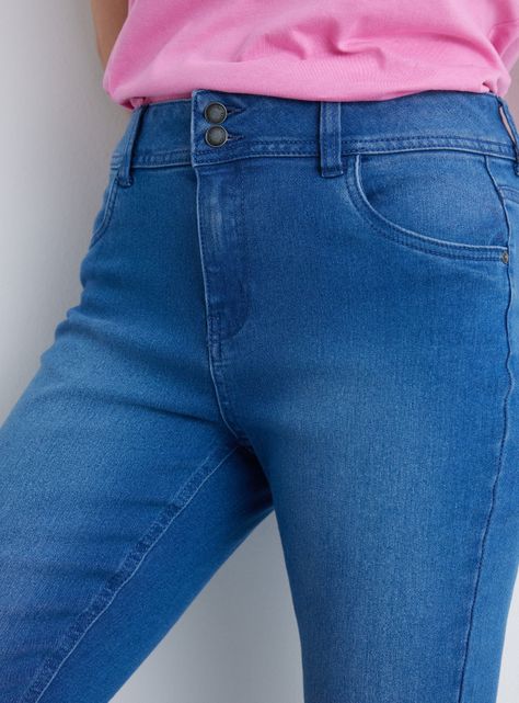 Jeans 2 Botones 4 Bolsillos-2