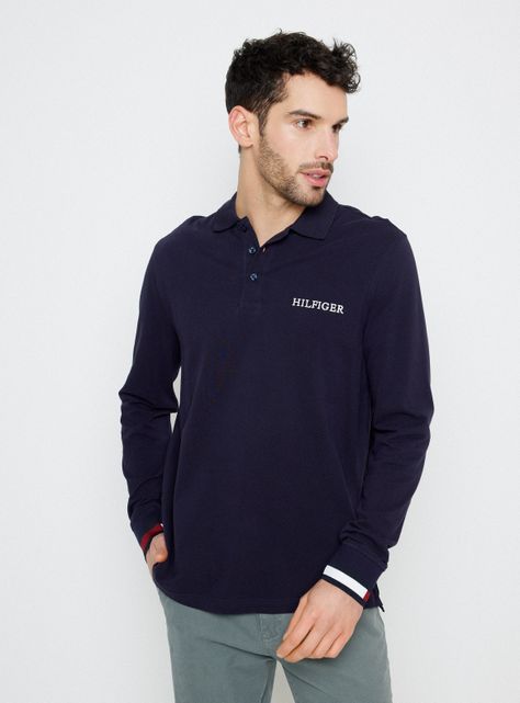 Polera Big Logo Manga Larga 01-0