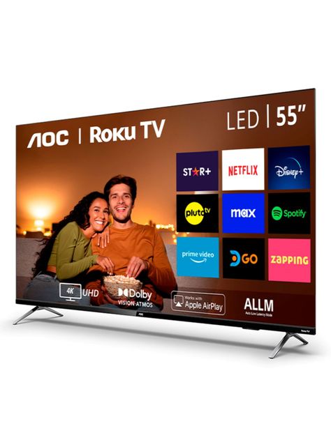 LED Smart TV 55" 4K UHD 55U6125 Roku TV-2