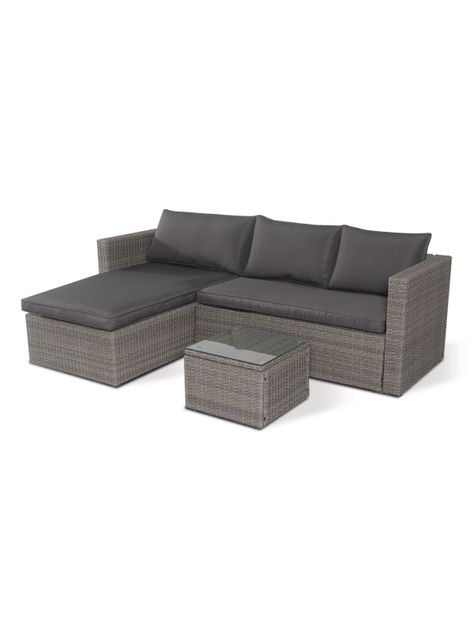Set Living Modular Amarallis Rattan-1