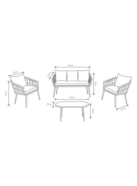 Set Terraza Flam 4 Piezas-6