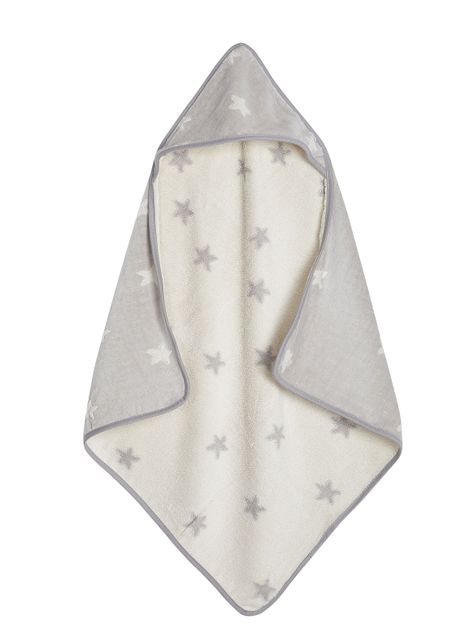 Toalla Capucha Infantil 75x75 cm-0
