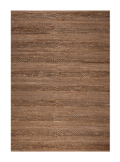Alfombra Yute 200 x 300 cm Rústico Natural-0