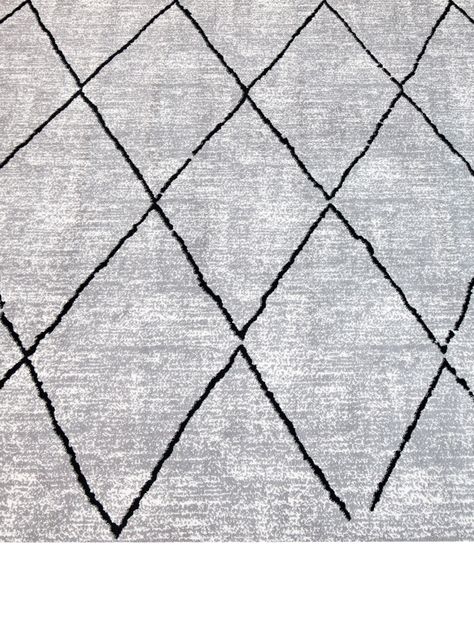 Alfombra 160 x 230 cm Noruega Étnico Gris-2