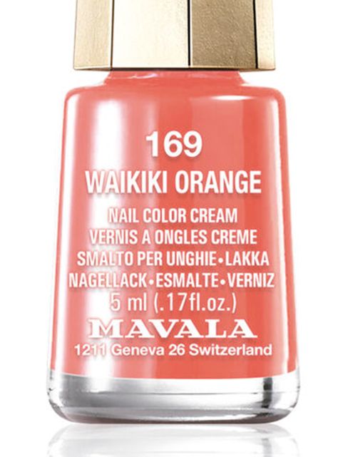 Esmalte de uñas Mini Colors Waikiki Orange 5 ml-1