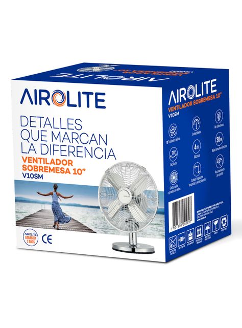 Ventilador Sobremesa Retro V10SM-3