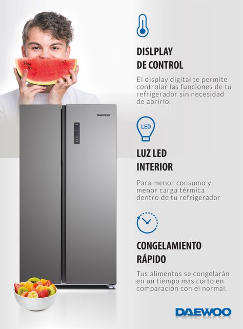 Refrigerador Side by Side No Frost 525 Litros DRSS560NFINDCL-5