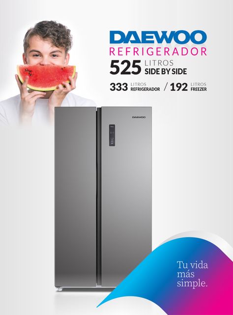 Refrigerador Side by Side No Frost 525 Litros DRSS560NFINDCL-2