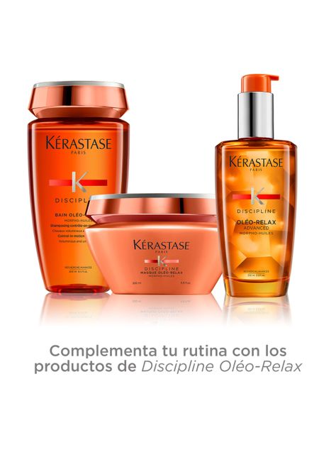 Máscara Anti-Frizz Cabello Voluminoso E Indisciplinado Masque Oléo-Relax Discipline 200ml-5