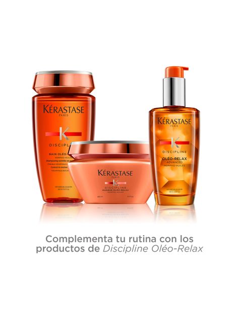 Aceite Anti-Frizz Cabello Voluminoso E Indisciplinado Oléo-Relax Discipline 100ml-5