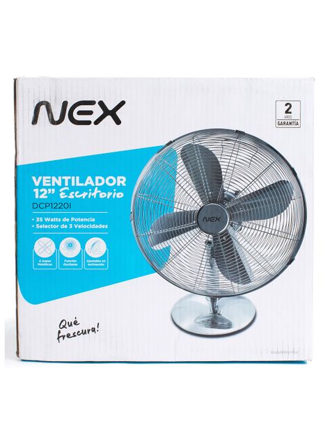 Ventilador de Sobremesa 3 Velocidades 12" DCP1220I-7