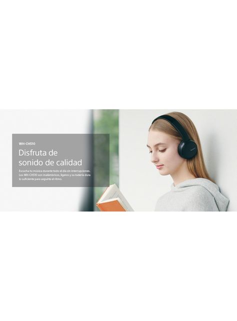 Audífonos Bluetooth WH-CH510/B Negro-5