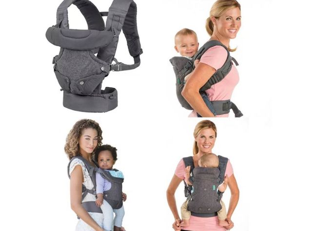 Porta Bebe Flip Advance Gris Infantino-1