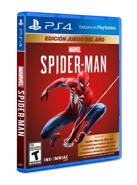 Juego PlayStation PS4 Spiderman-2