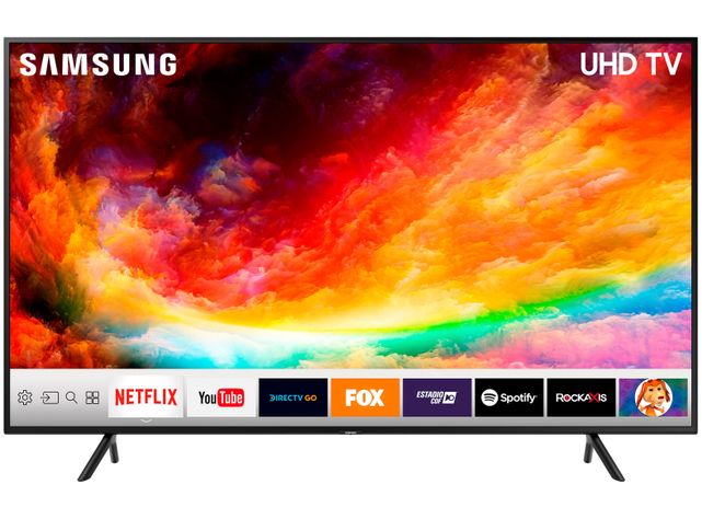 LED Smart TV Samsung 75" UHD 4K 75NU7100-0