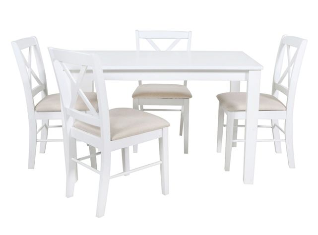 Juego de Comedor Solange + 4 Sillas-1