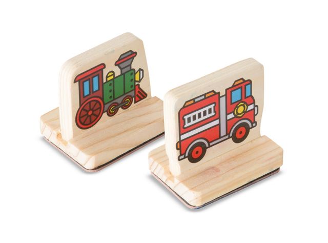 Melissa & Doug Mi Primer Set de Stamps Vehículos Caramba-1