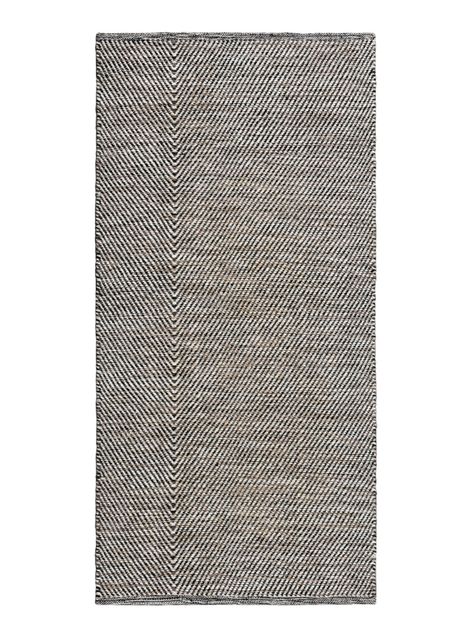 Alfombra Lana Algodón Espiga Tabaco 200x300 cm-0