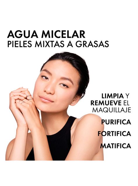 Agua Micelar Purete Thermale Piel Mixta-Grasa 400 ml Vichy-3