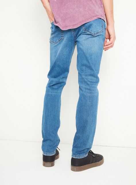 Jeans Cinco Bolsillos 1 Skinny Lavado-1