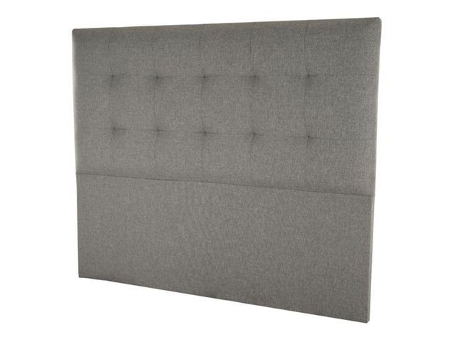 Respaldo Capitone Design Gris King-1