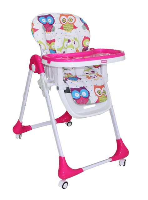 Silla de Comer Plegable RS 7085 Fucsia-2