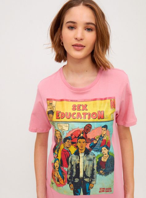 Polera Estampado Sex Education Redondo-2