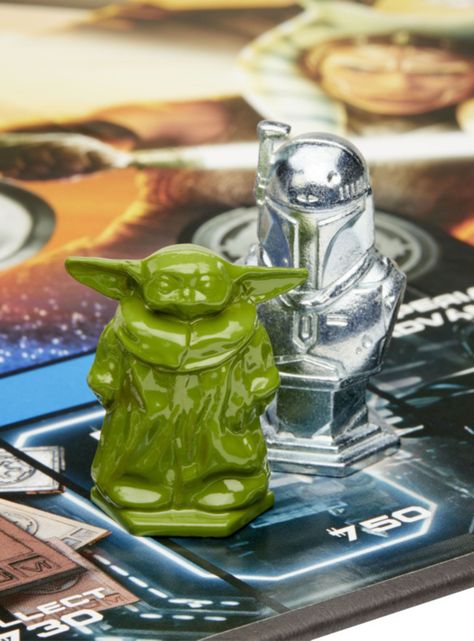 Juego de Mesa Monopoly Star Wars The Mandalorian-4