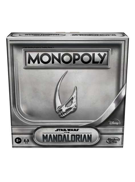 Juego de Mesa Monopoly Star Wars The Mandalorian-0
