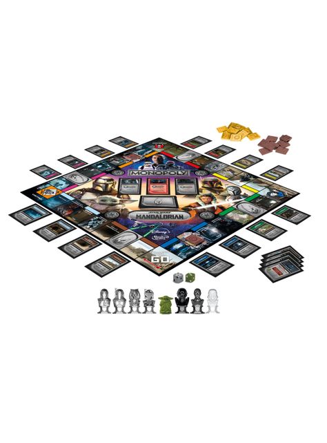 Juego de Mesa Monopoly Star Wars The Mandalorian-2