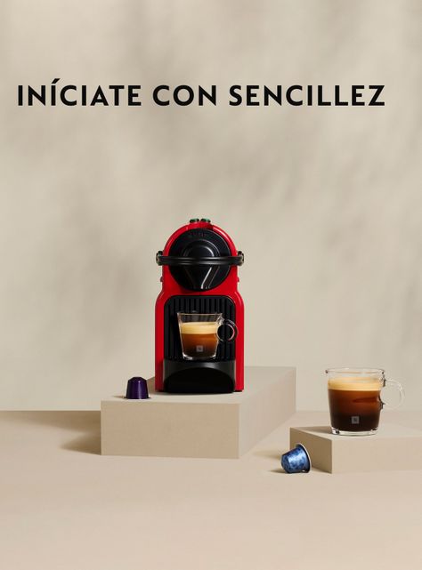 Cafetera de Cápsulas 700 ml Inissia Roja-7
